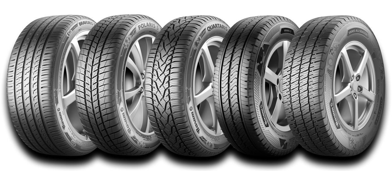 5 tyres of Barum in comparison 